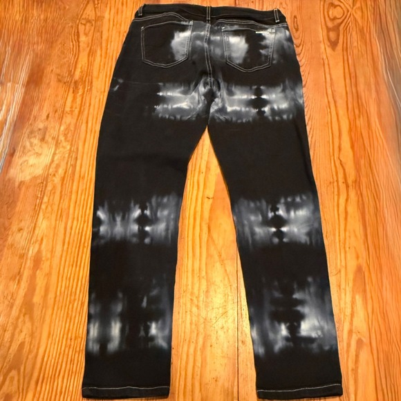 MICHAEL KORS Black‎ Tie-Dye Denim Jeans Size 10 (SKU: A0117) - Picture 2 of 6